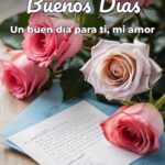 buenos días un buen día para ti, mi amor