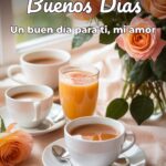 buenos días un buen día para ti, mi amor