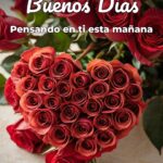 buenos días pensando en ti esta mañana