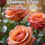 buenos días un buen día para ti, mi amor