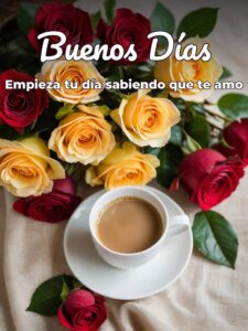Frases de los buenos días para mi amor para mi amor
