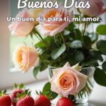 buenos días un buen día para ti, mi amor