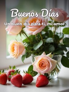 Frases de los buenos días para mi amor para WhatsApp