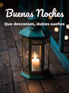 Frases de muy buenas noches