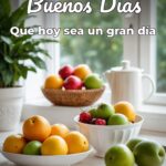 buenos días que hoy sea un gran día