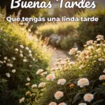 buenas tardes que tengas una linda tarde