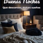 buenas noches que descanses, dulces sueños