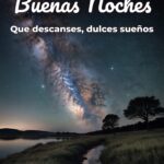 buenas noches que descanses, dulces sueños