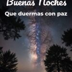 buenas noches que duermas con paz