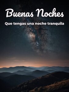 Frases e imágenes buenas noches para WhatsApp