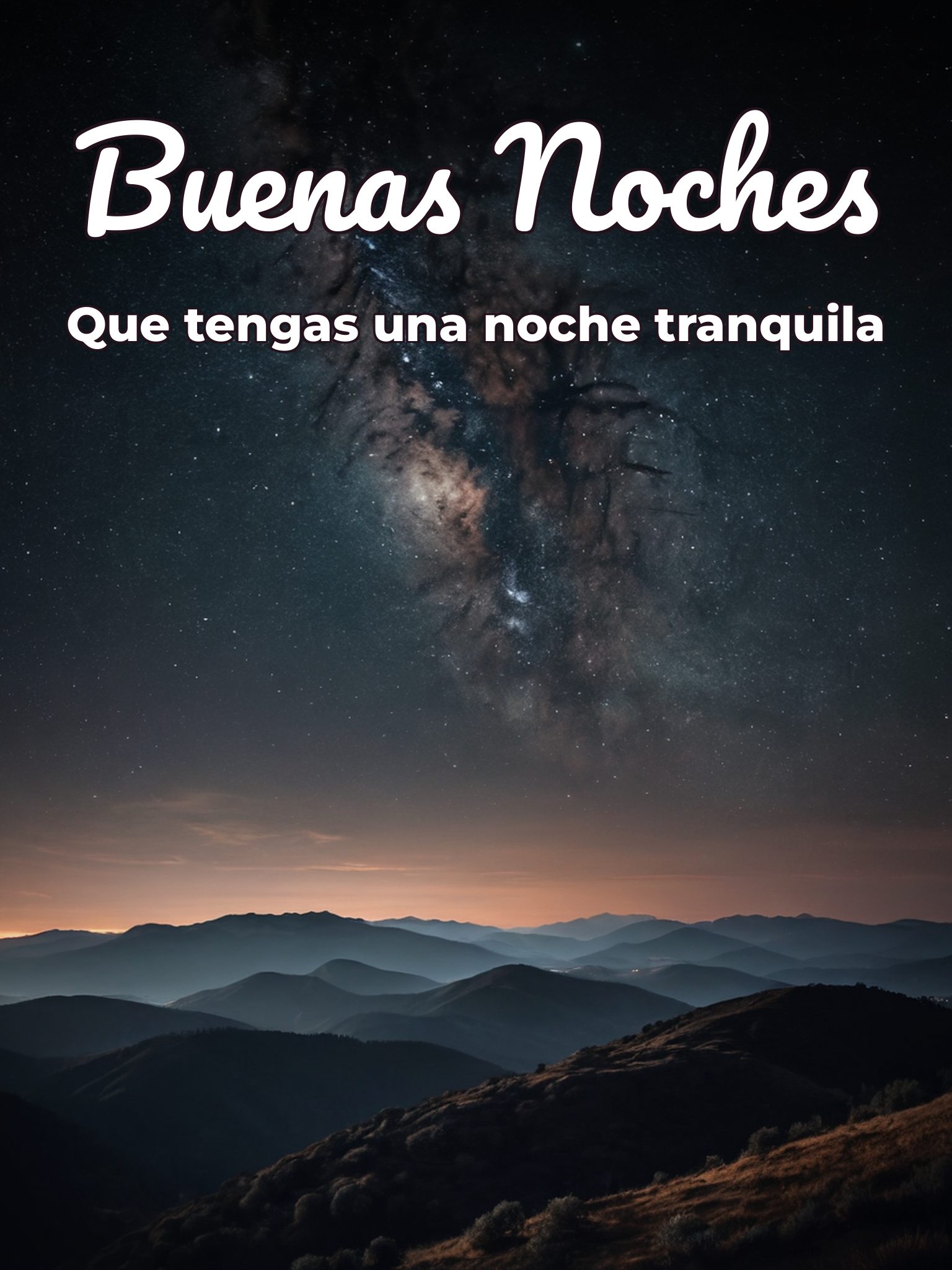 Frases e imágenes buenas noches para WhatsApp