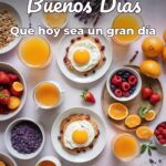 buenos días que hoy sea un gran día
