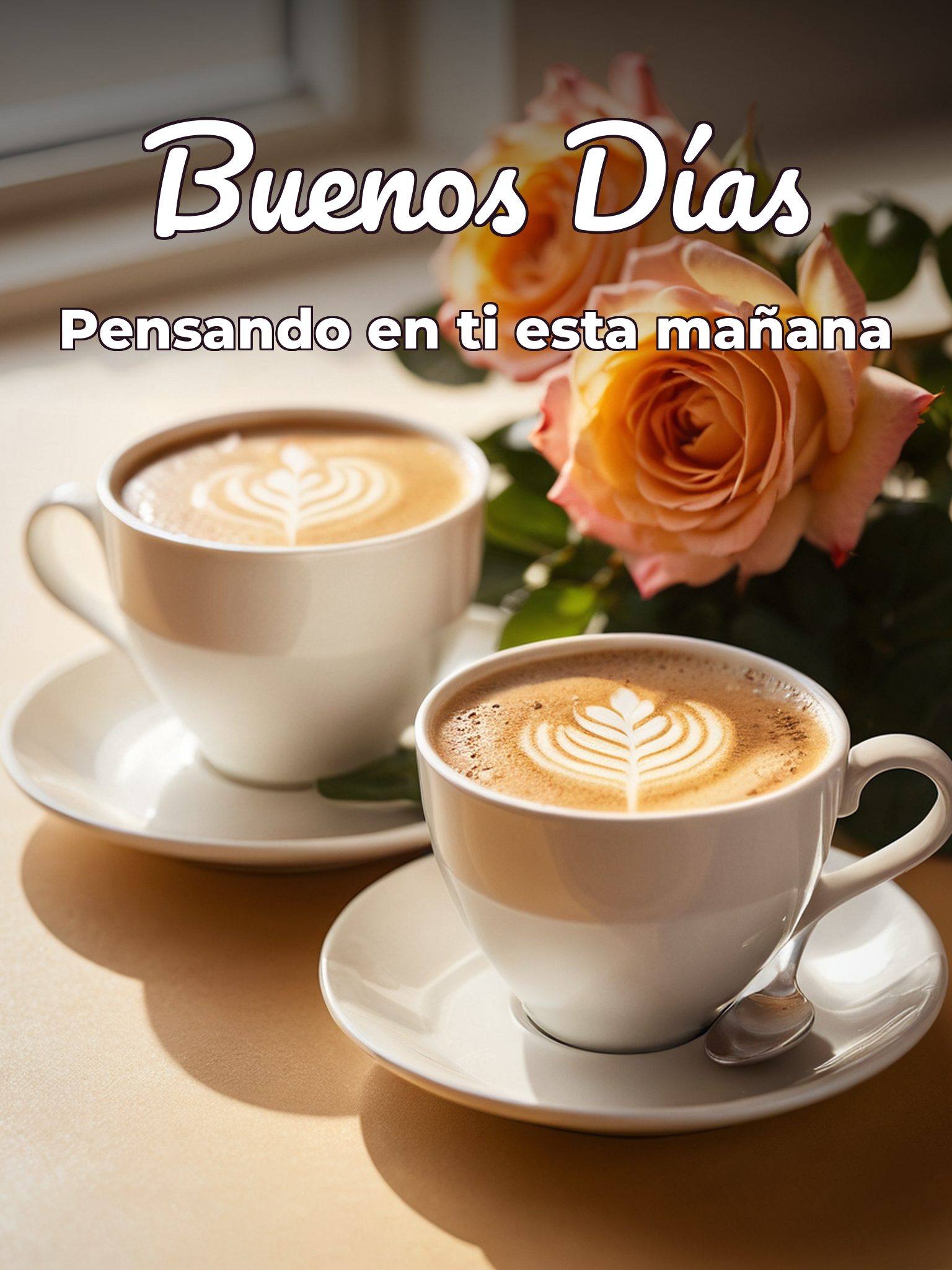 Frases e imágenes de buenos días mi amor para Facebook