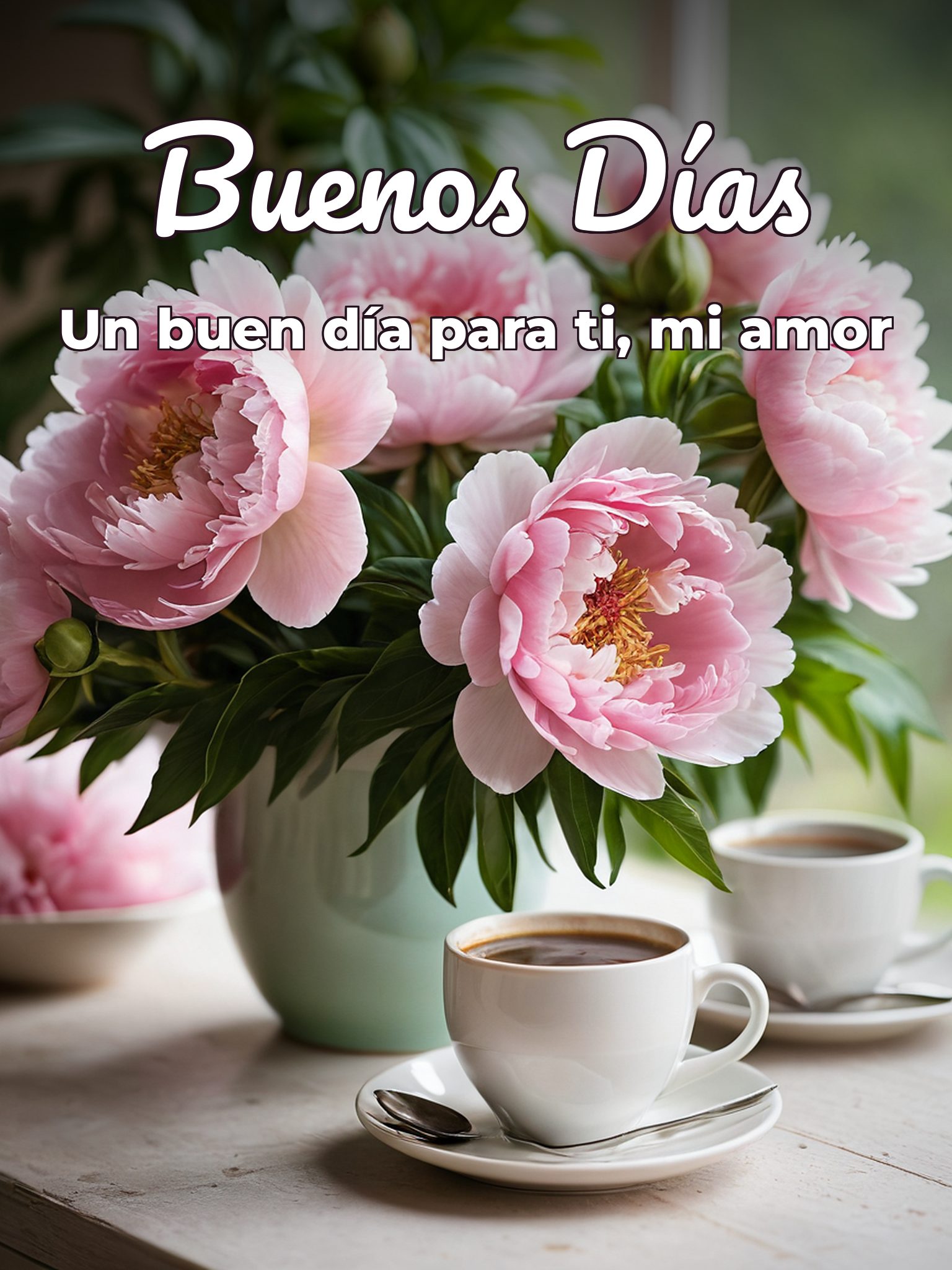 Frases e imágenes de buenos días para mi amor