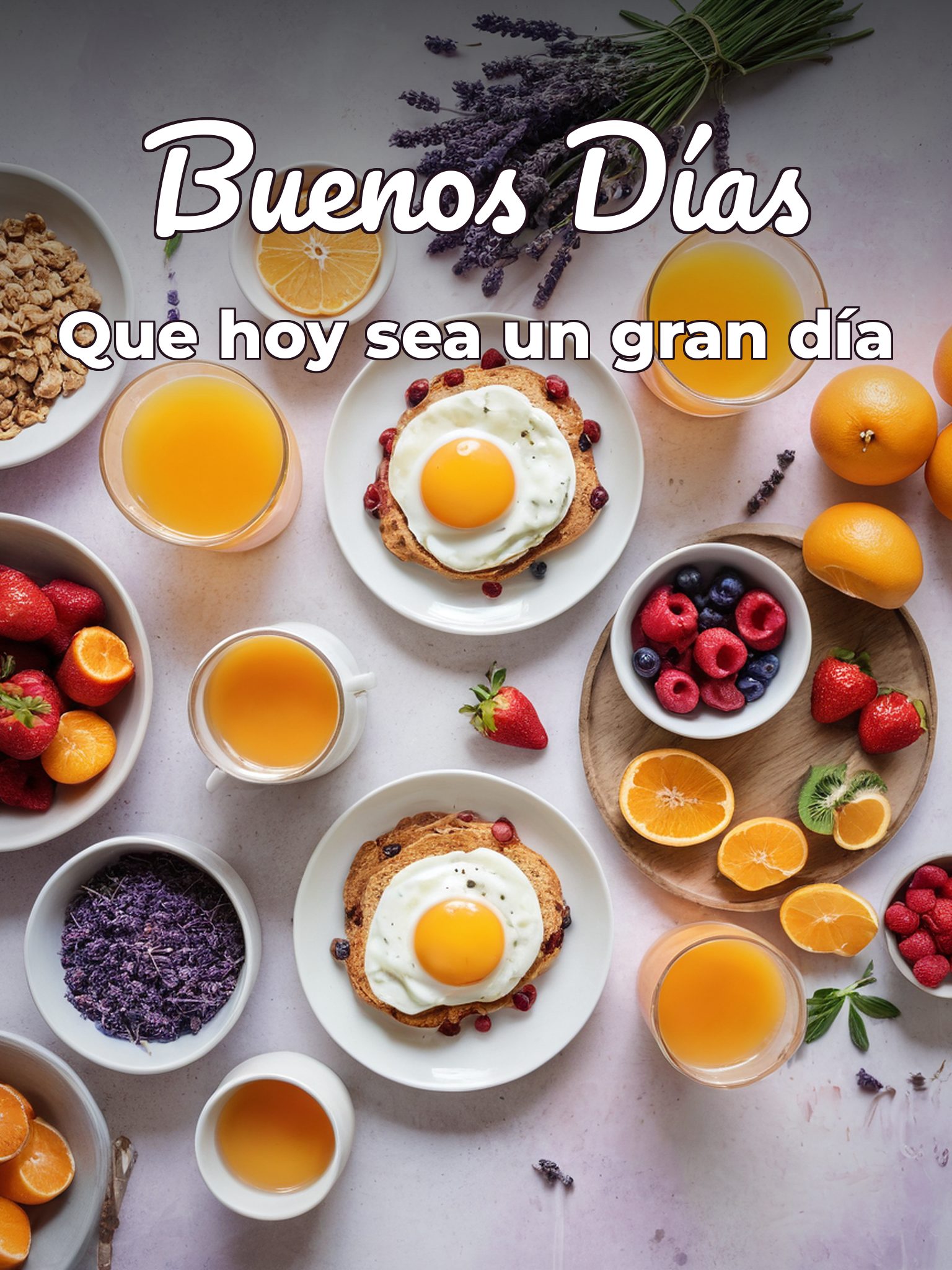 Frases e imágenes de buenos días