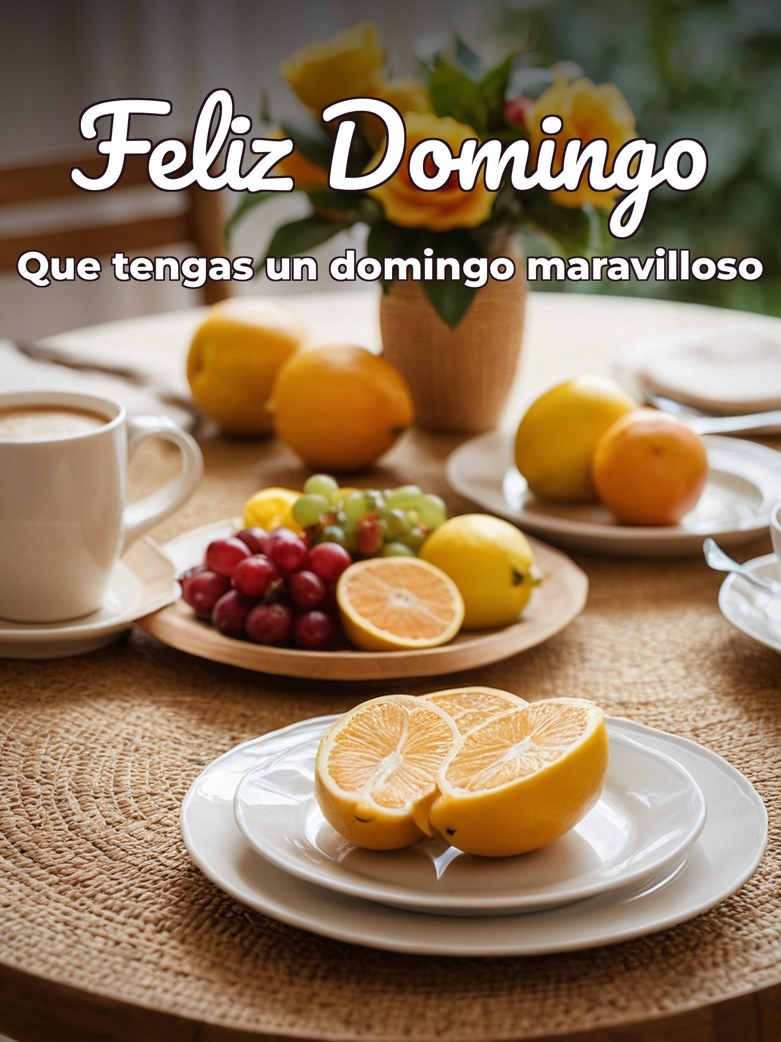 Frases feliz domingo amigos para celular
