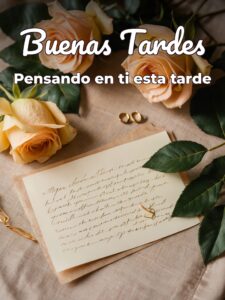 Frases feliz tarde mi amor para WhatsApp celular