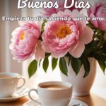 buenos días empieza tu día sabiendo que te amo