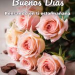 buenos días pensando en ti esta mañana