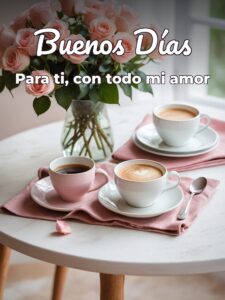 Frases hermosas de amor de buenos días para WhatsApp