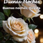 buenas noches buenas noches, mi vida