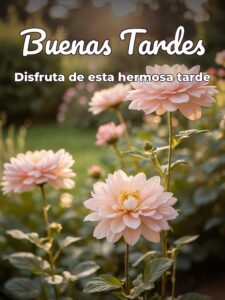 Frases hermosas de buenas tardes para WhatsApp celular