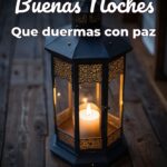 buenas noches que duermas con paz