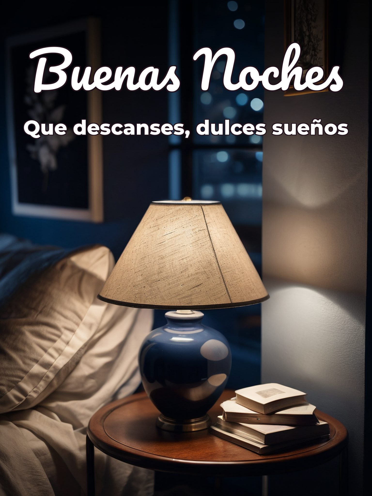 Frases hermosas para dar las buenas noches para Facebook