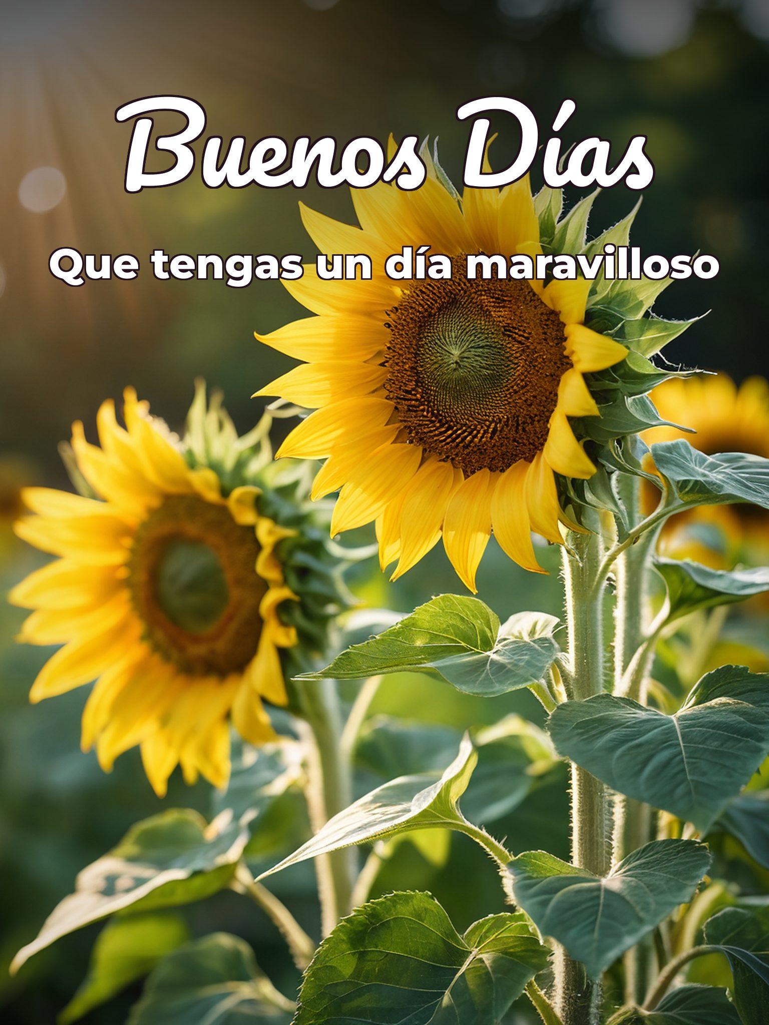 Frases lindas d buenos días para Facebook