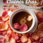 buenos días pensando en ti esta mañana