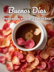 Frases lindas de amor de buenos días para Facebook