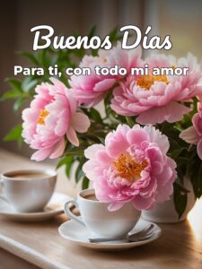 Frases lindas de amor de buenos días para mi amor