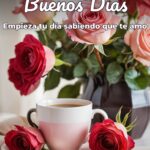 buenos días empieza tu día sabiendo que te amo
