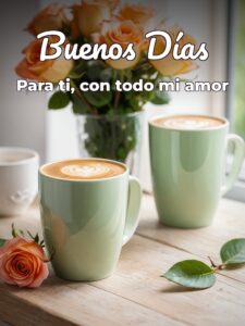 Frases lindas de amor de buenos días para WhatsApp