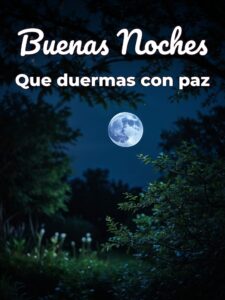 Frases lindas de buenas noches