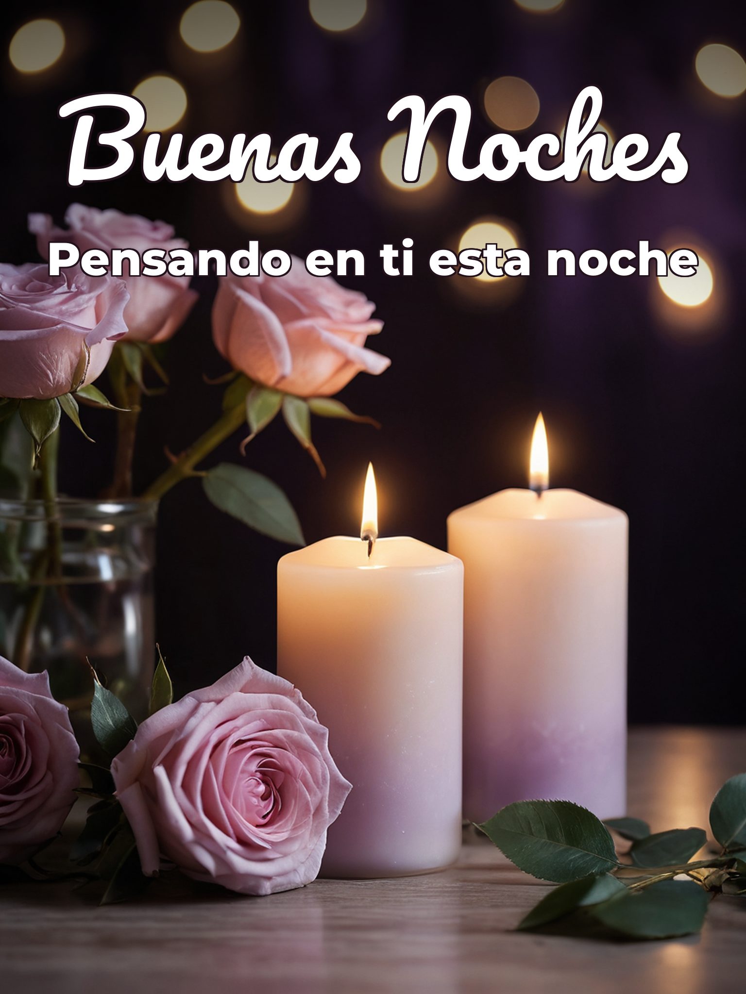 Frases lindas de buenas noches amor para Facebook