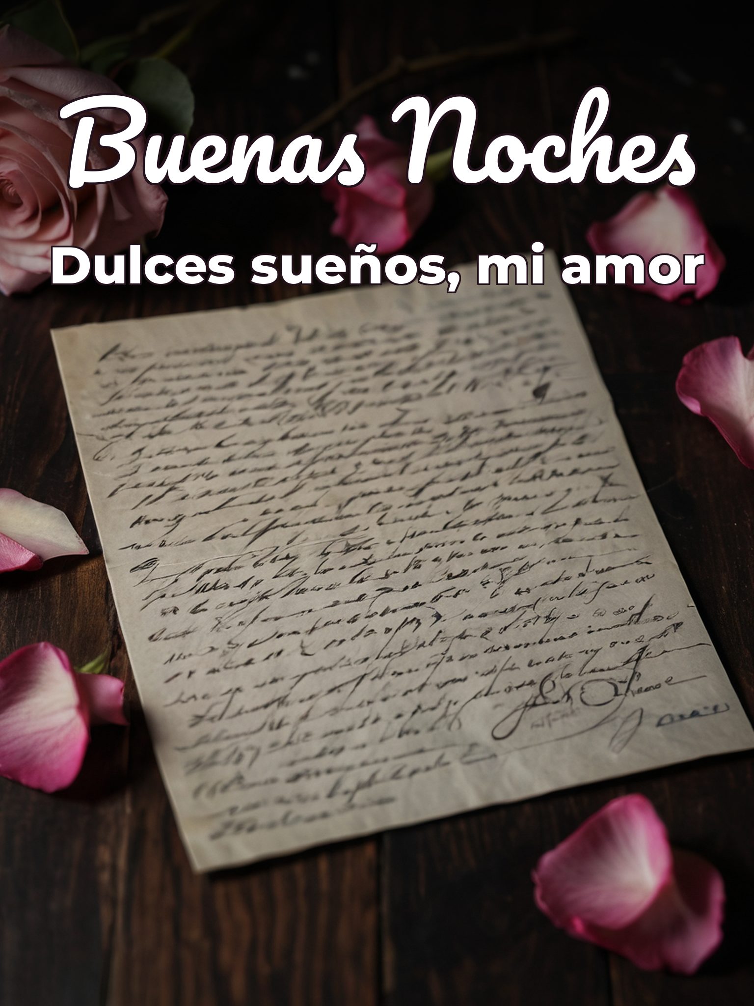 Frases lindas de buenas noches amor