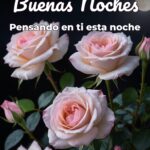 buenas noches pensando en ti esta noche