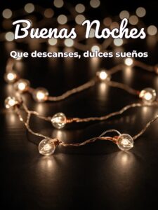 Frases lindas de buenas noches para descargar gratis