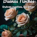buenas noches dulces sueños, mi amor
