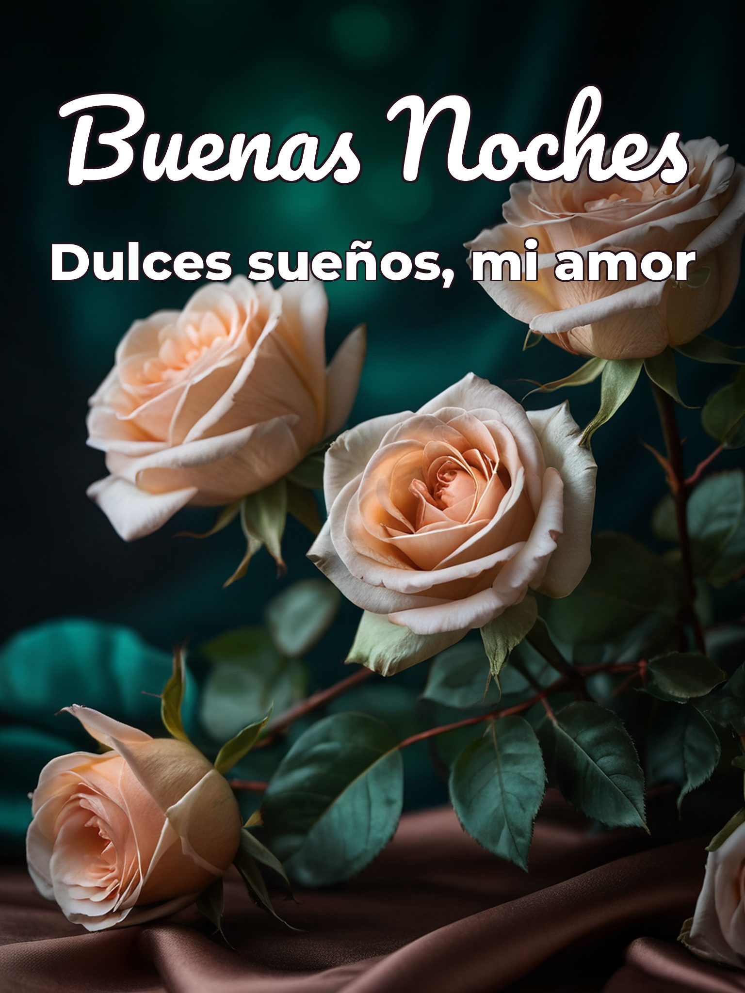 Frases lindas de buenas noches para enamorar para Facebook