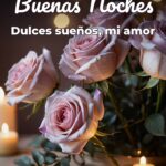 buenas noches dulces sueños, mi amor