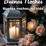 buenas noches buenas noches, mi vida