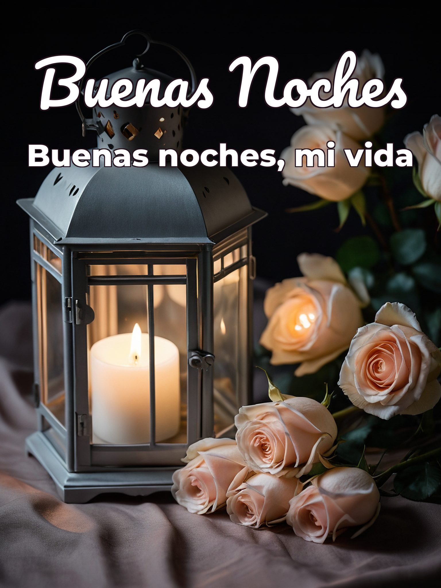 Frases lindas de buenas noches para mi amor para celular