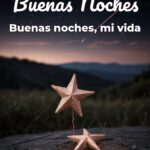 buenas noches buenas noches, mi vida