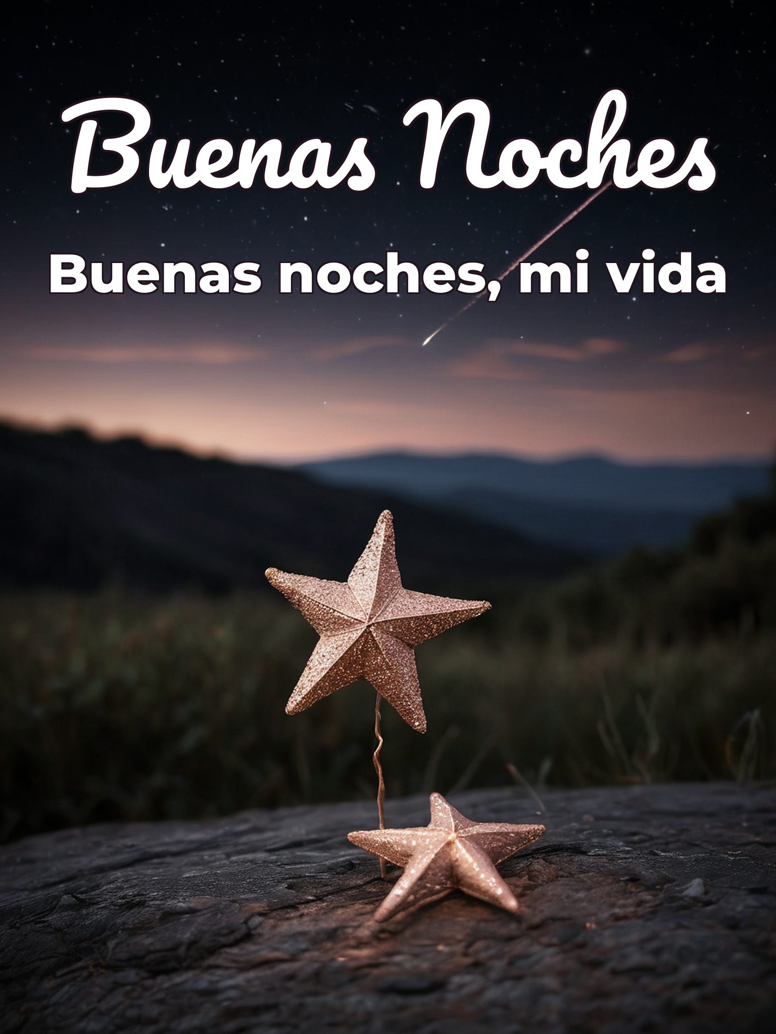 Frases lindas de buenas noches para mi novia para WhatsApp