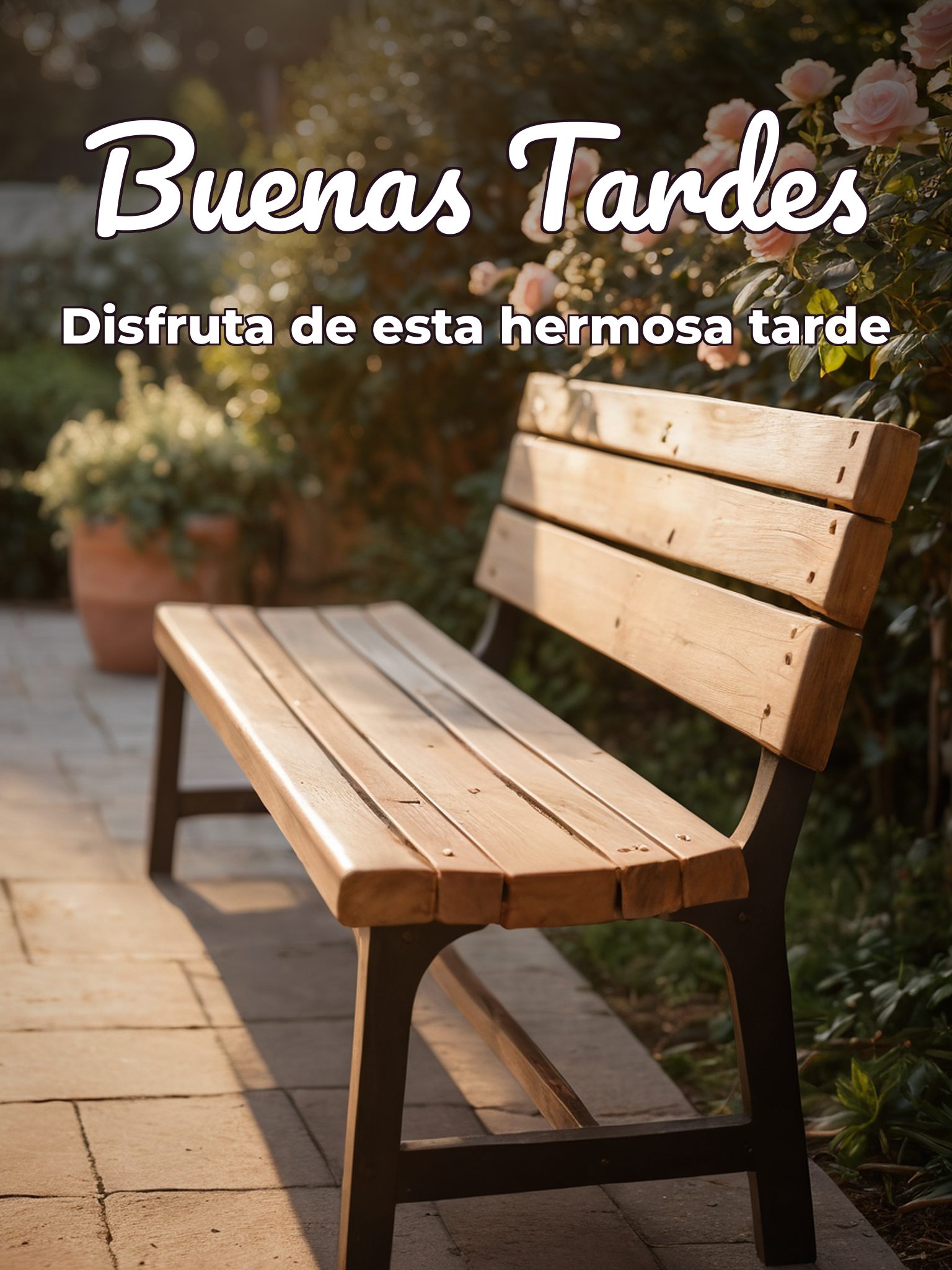 Frases lindas de buenas tardes para WhatsApp celular