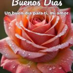 buenos días un buen día para ti, mi amor