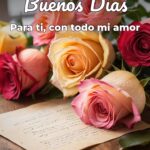 buenos días para ti, con todo mi amor