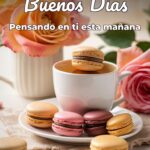 buenos días pensando en ti esta mañana